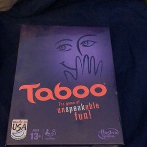 Taboo Board game. Never opened